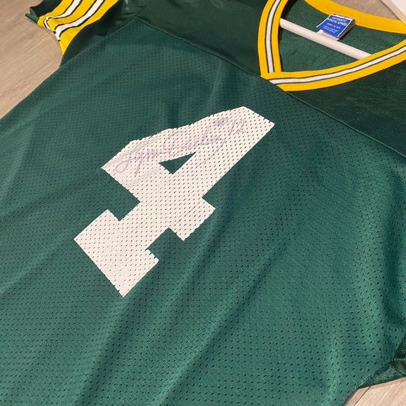 Vintage 90s Green Bay Packers Brett “Gun Slinger” Favre Size Medium - Picture 2 of 6